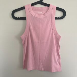 Old Navy Women's Ribbed Tank Top Sleeveless, Crop, Sizes M Light pink